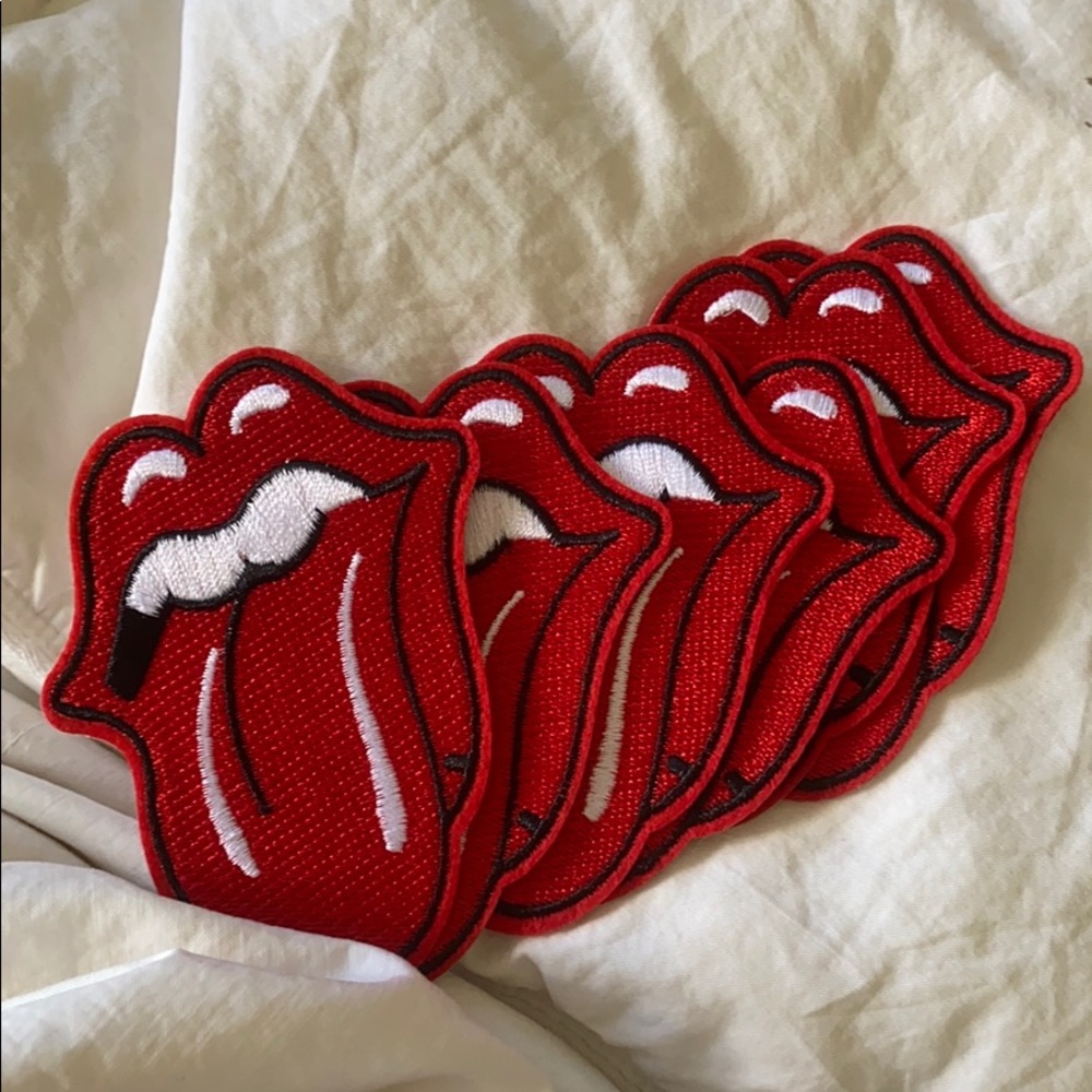 Rolling Stones iron on patch